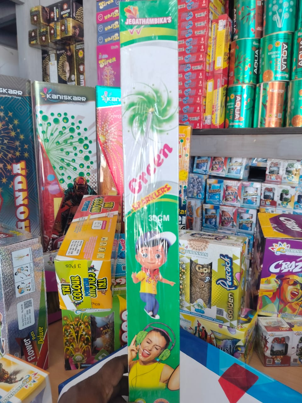 30 Cm Green Sparklers